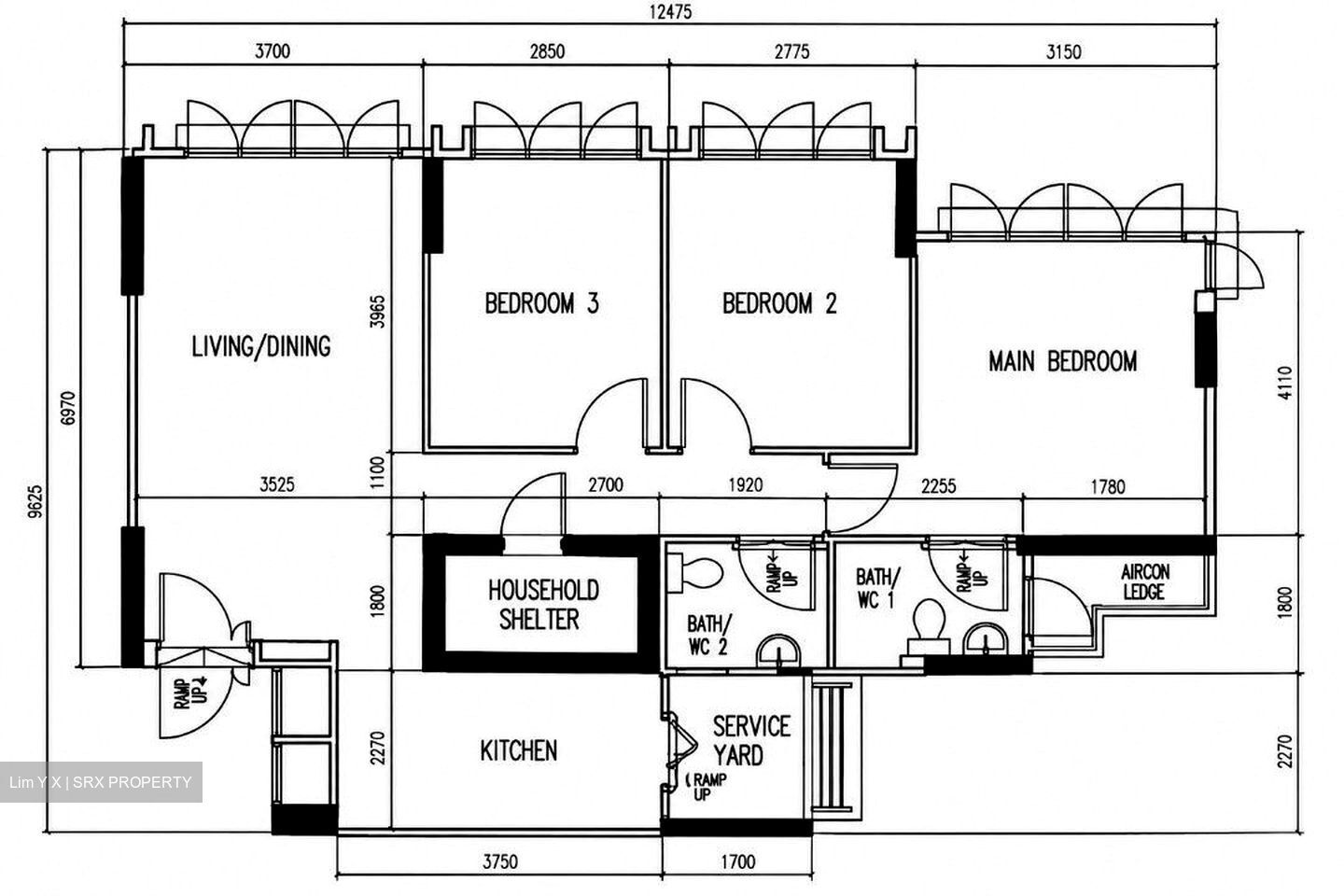 Blk 470A Hougang Parkview (Hougang), HDB 4 Rooms #629701771